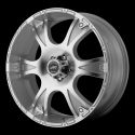 American Racing AR889 Silver/Machined