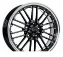 Borbet CW2/5 Black polished 8.5x18 ET30 d72.5