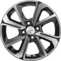 Khomen Wheels KHW1602 (Niva 4x4 Bronto) Gray-FP