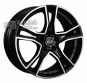 OZ Racing Adrenalina MATT BLACK DIAMOND CUT 7.5x16 5/112 ET35 d75