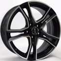 OZ Racing Adrenalina MATT BLACK DIAMOND CUT 7.5x16 5/112 ET35 d75