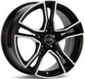 OZ Racing Adrenalina MATT BLACK DIAMOND CUT 7.5x16 5/112 ET35 d75