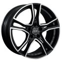 OZ Racing Adrenalina MATT BLACK DIAMOND CUT 7.5x16 5/112 ET35 d75